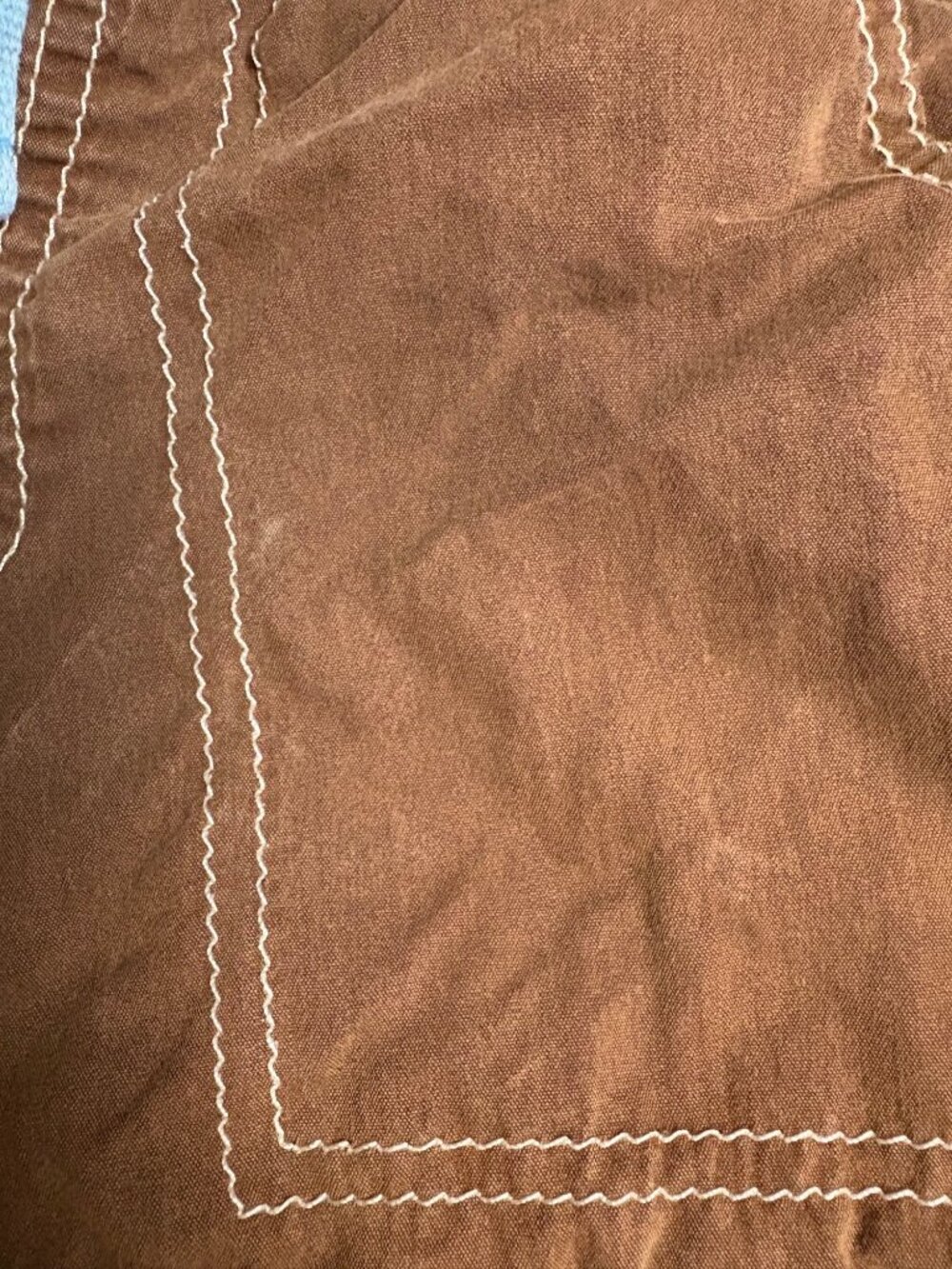 Mini Boden Boys Brown Techno Shorts With Blue Waistband & Drawstring 7Y - Picture 4 of 6